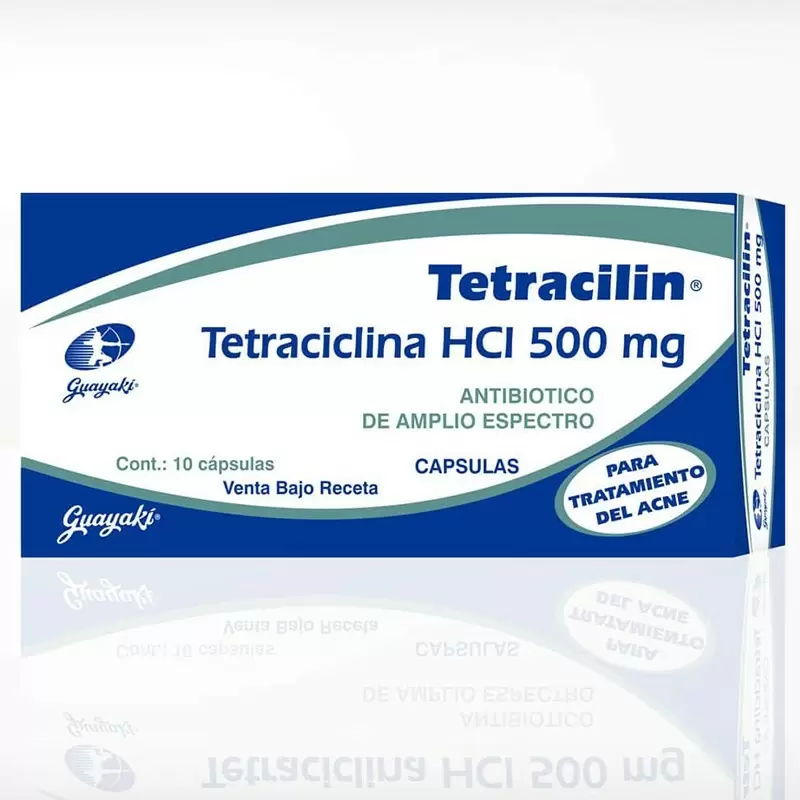 TETRACILIN CAJA X 10 COMP