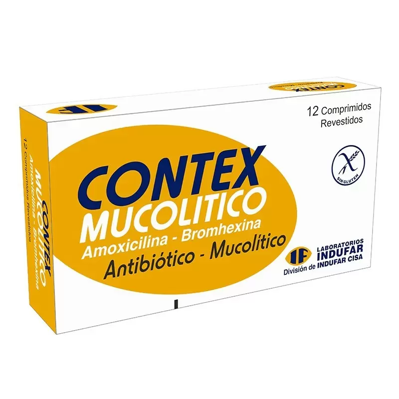 CONTEX MUCOLITICO CAJA X 12 COMP