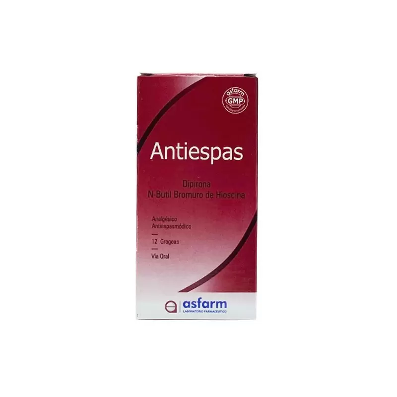 Comprar ANTIESP-AS CAJA X 12 COMP Con Descuento de 20% en Farmacia y Perfumería Catedral
