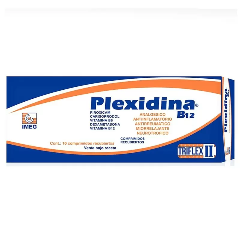  PLEXIDINA B12 CAJA X 20 COMP