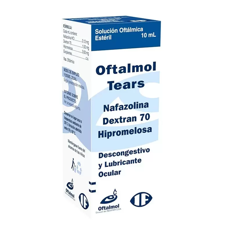 Comprar OFTALMOL TEARS SOLUC.OFTALMICA FCO X 10 ML Con Descuento de 20% en Farmacia y Perfumería Catedral