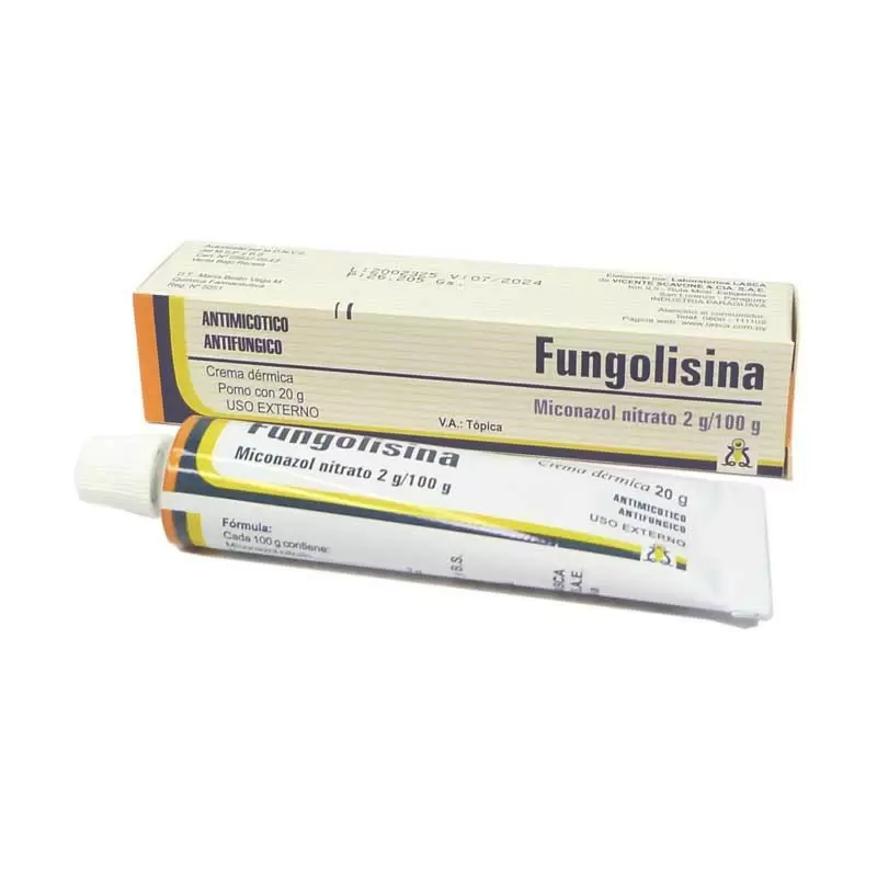 Comprar FUNGOLISINA CREMA TUBO X 20 GR Con Descuento de 20% en Farmacia y Perfumería Catedral