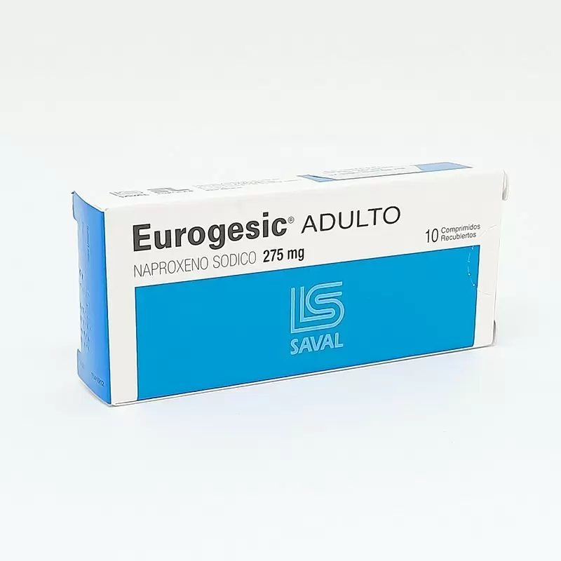 Comprar EUROGESIC ADULTO CAJA X 10 COMP Con Descuento de 20% en Farmacia y Perfumería Catedral