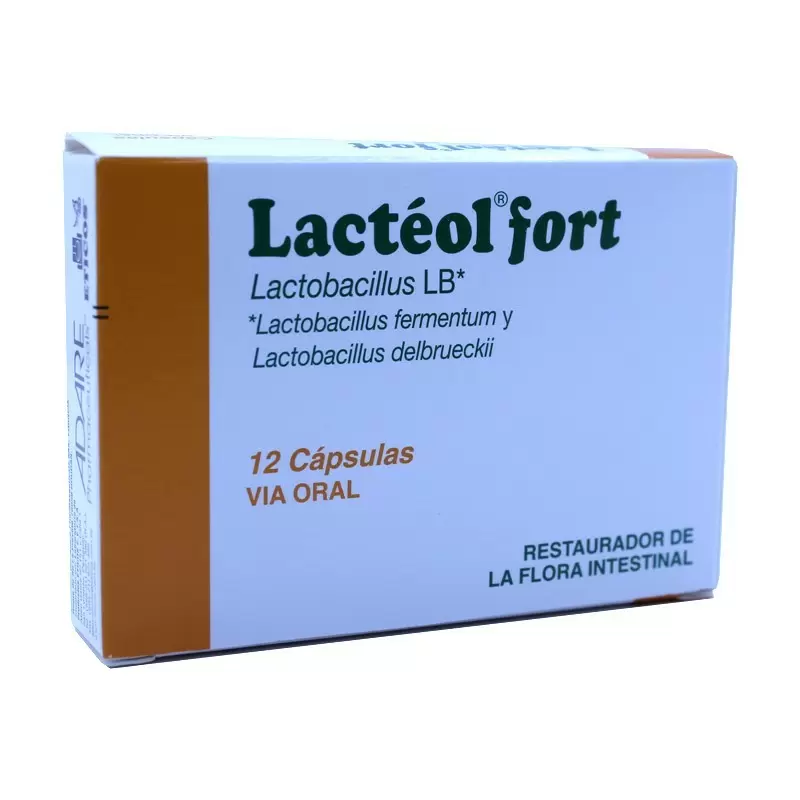  LACTEOL FORT CAJA X 12 COMP