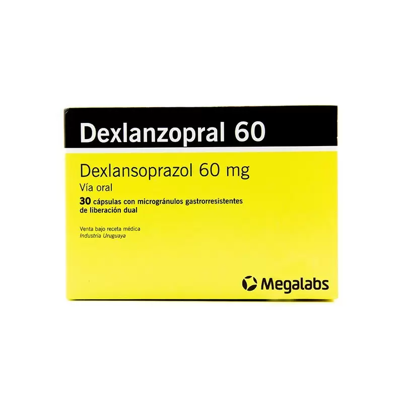  DEXLANZOPRAL 60 MG CAJA X 30 CAPS