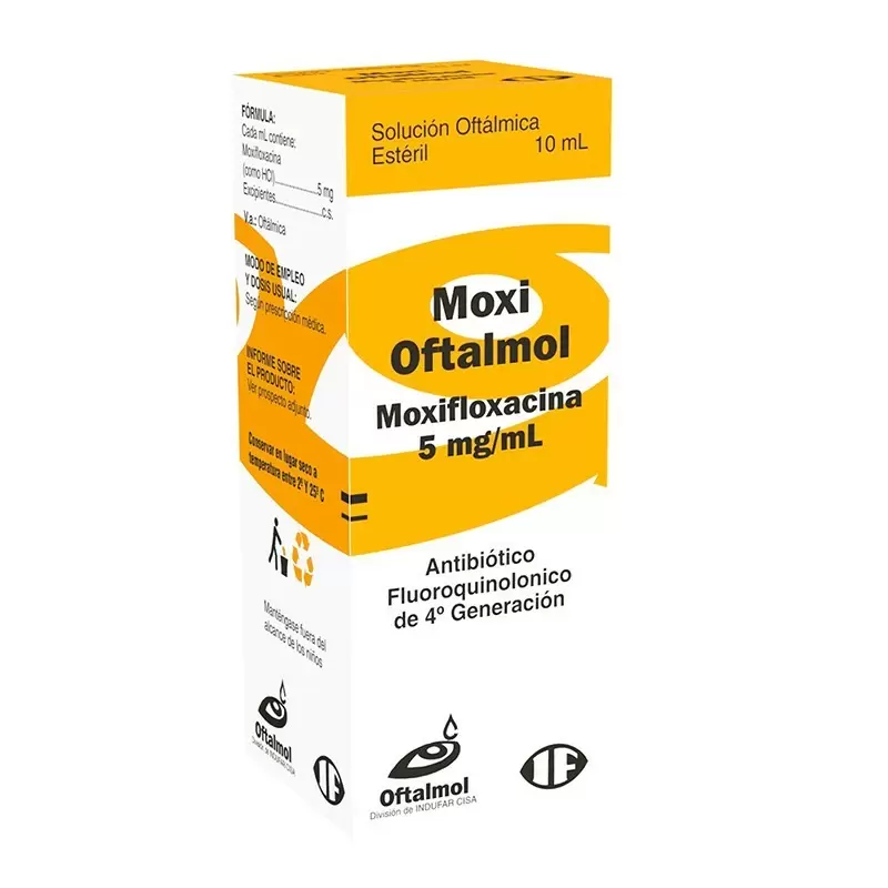 Comprar MOXI OFTALMOL SOL.OFTAL. FCO X 10 ML Con Descuento de 20% en Farmacia y Perfumería Catedral