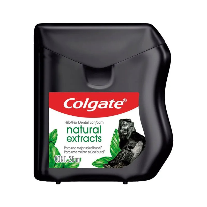  COLGATE HILO DENTAL NAT CARBON 25MTS CJ