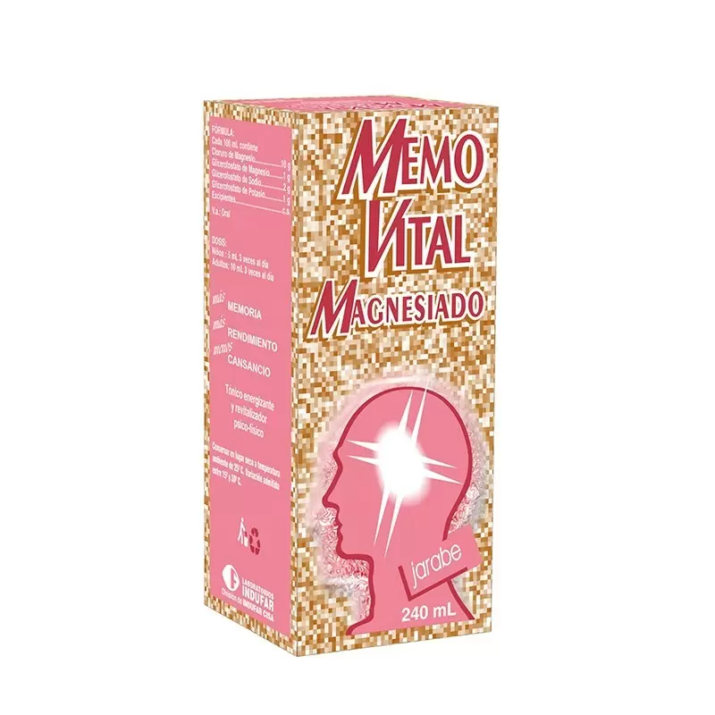  MEMOVITAL MAGNESIO JARABE FCO X 240 ML