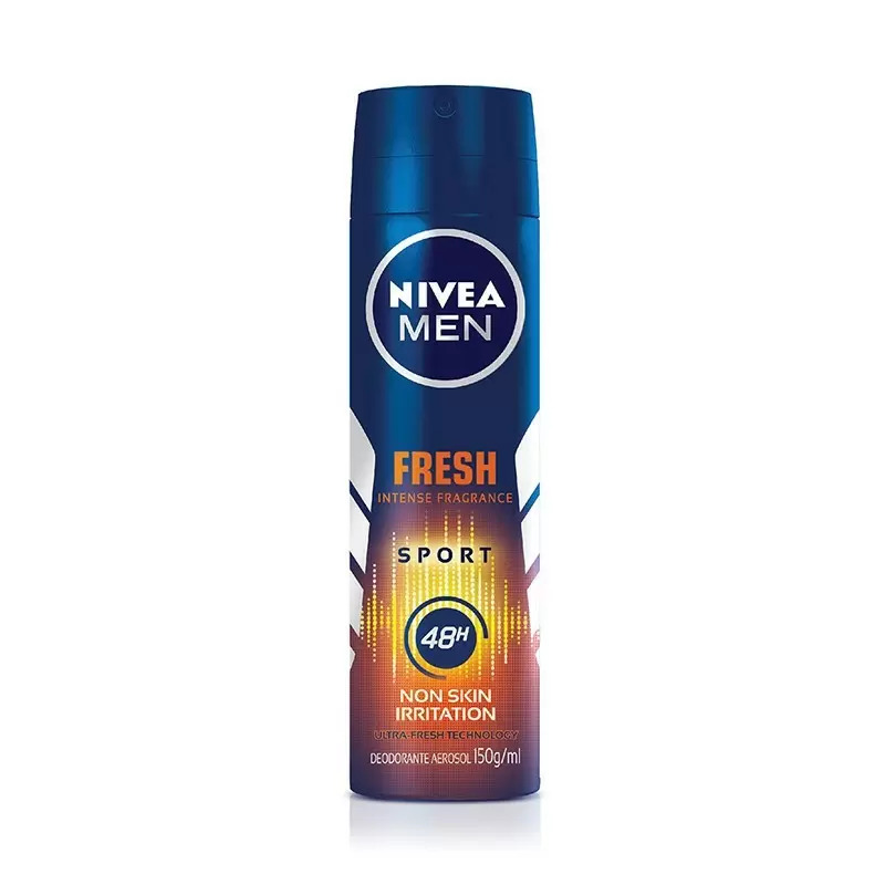  NIVEA MEN  FRESH SPORT SPRAY MASCULINO 150 ML