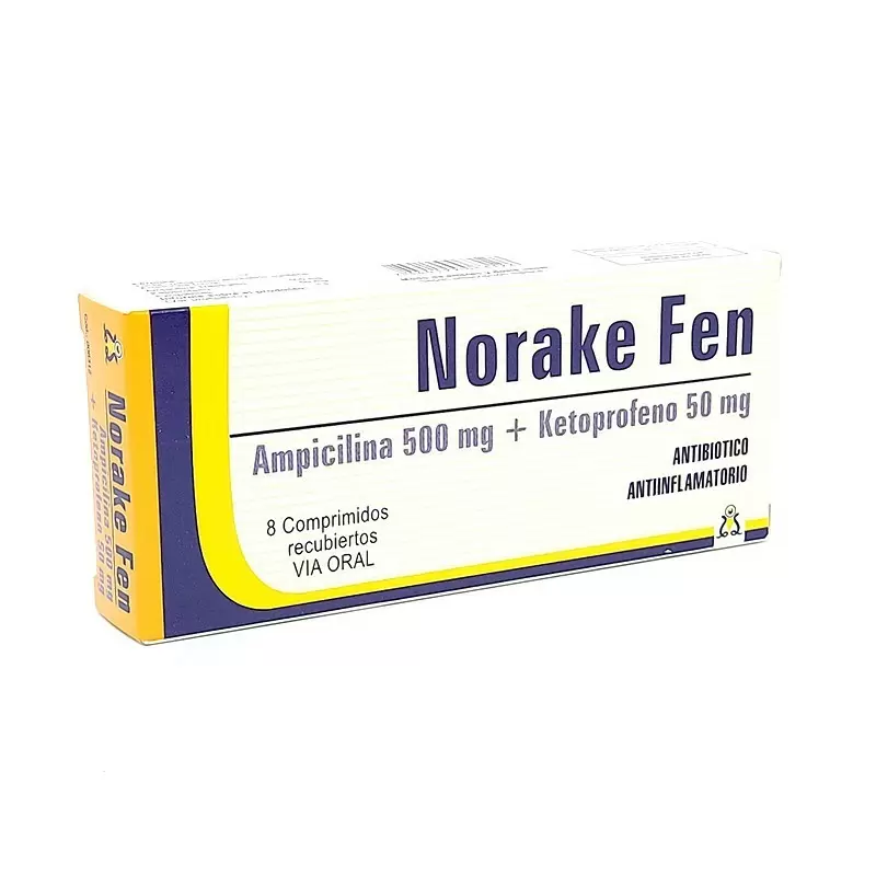 Comprar NORAKE FEN CAJA X 8 COMP Con Descuento de 20% en Farmacia y Perfumería Catedral