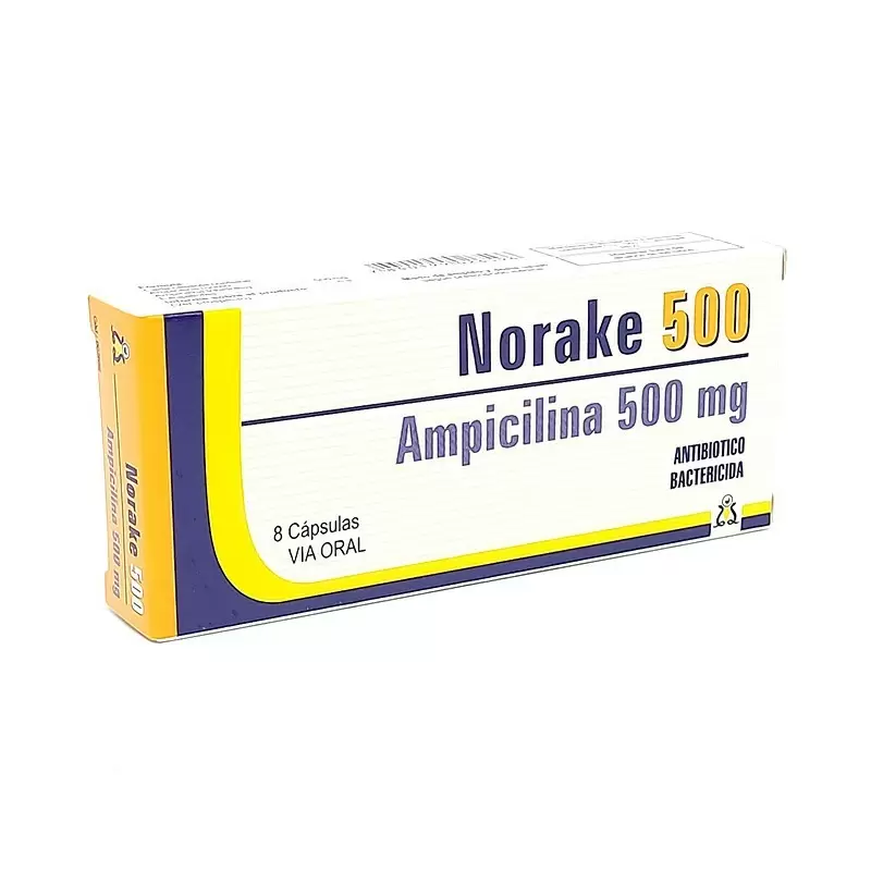 Comprar NORAKE 500 MILIGRAMOS CAJA X 8 COMP Con Descuento de 20% en Farmacia y Perfumería Catedral