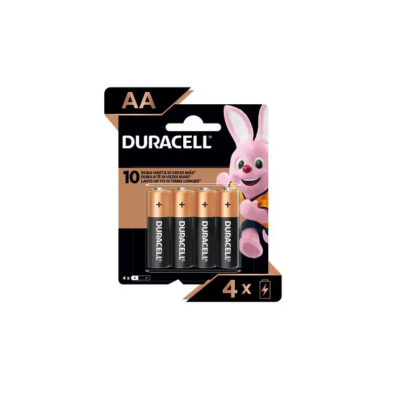  DURACELL 1029 PILAS AA CHICA blister x 4 Unid