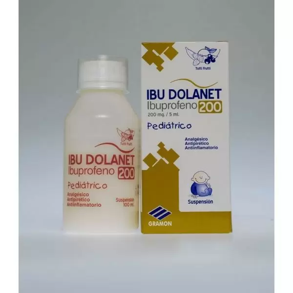  IBU DOLANET 200 MG.SUSPENSION  FCO X 100 ML