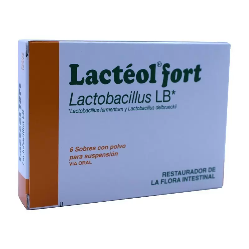Comprar LACTEOL FORT CAJA X 6 SOBRE Con Descuento de 20% en Farmacia y Perfumería Catedral
