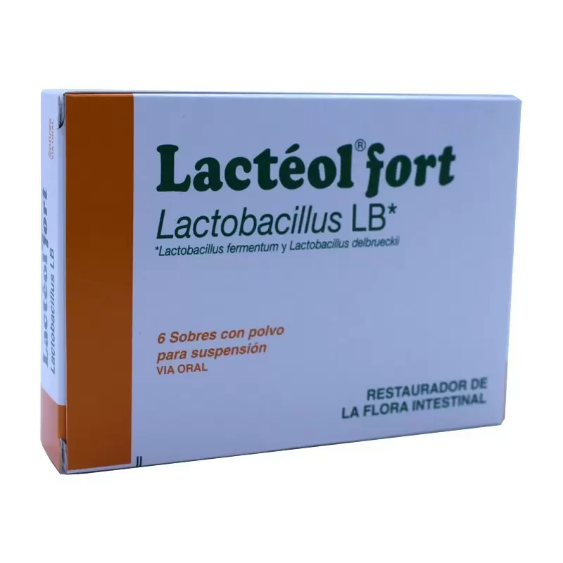  LACTEOL FORT CAJA X 6 SOBRE