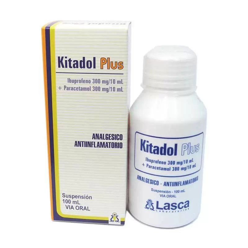  KITADOL PLUS SUSPENSION FCO X 100 ML