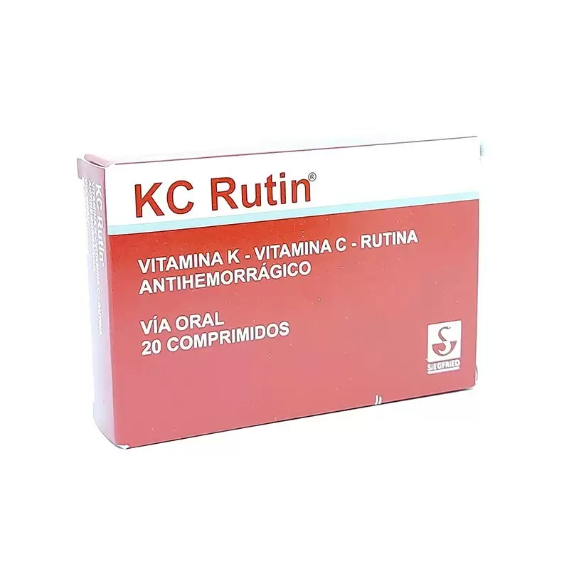 K-C RUTIN CAJA X 20 COMP
