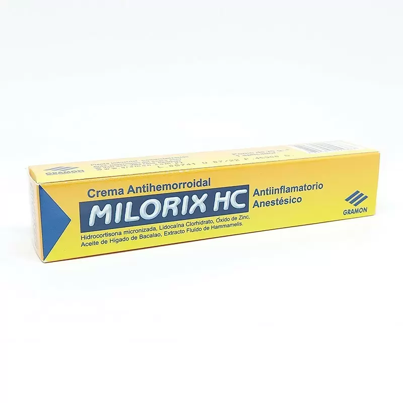 MILORIX HC ANTIHEMORROIDAL CREMA  TUBO X 20 GR