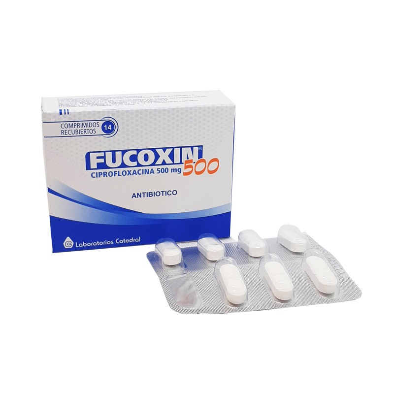 Comprar FUCOXIN 500 MG CAJA POR 14 COMPRIMIDOS Con Descuento de 30% en Farmacia y Perfumería Catedral