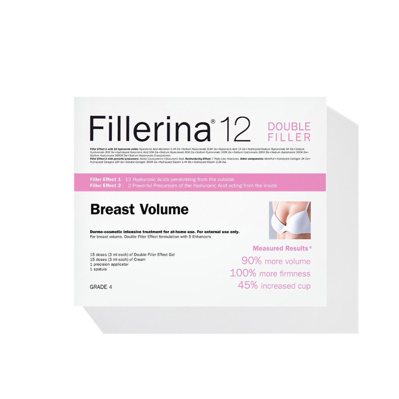  FILLERINA12 DOUBLE FILLER N°4 BREAST VOLUMEN INT.1 FCO X 50ML GEL+1TUBO X 50ML