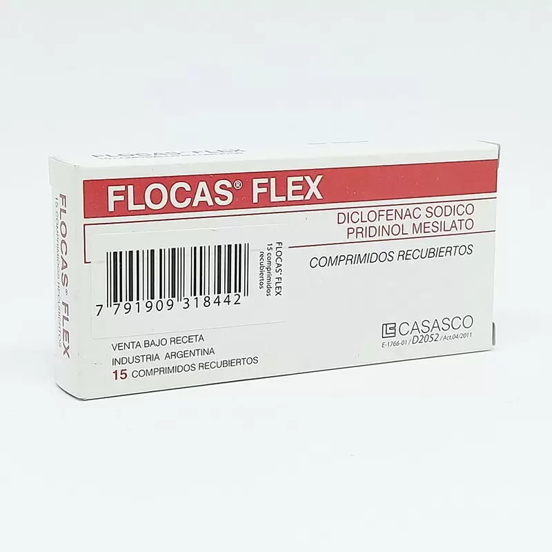 Comprar FLOCAS FLEX CAJA X 15 COMP Con Descuento de 20% en Farmacia y Perfumería Catedral
