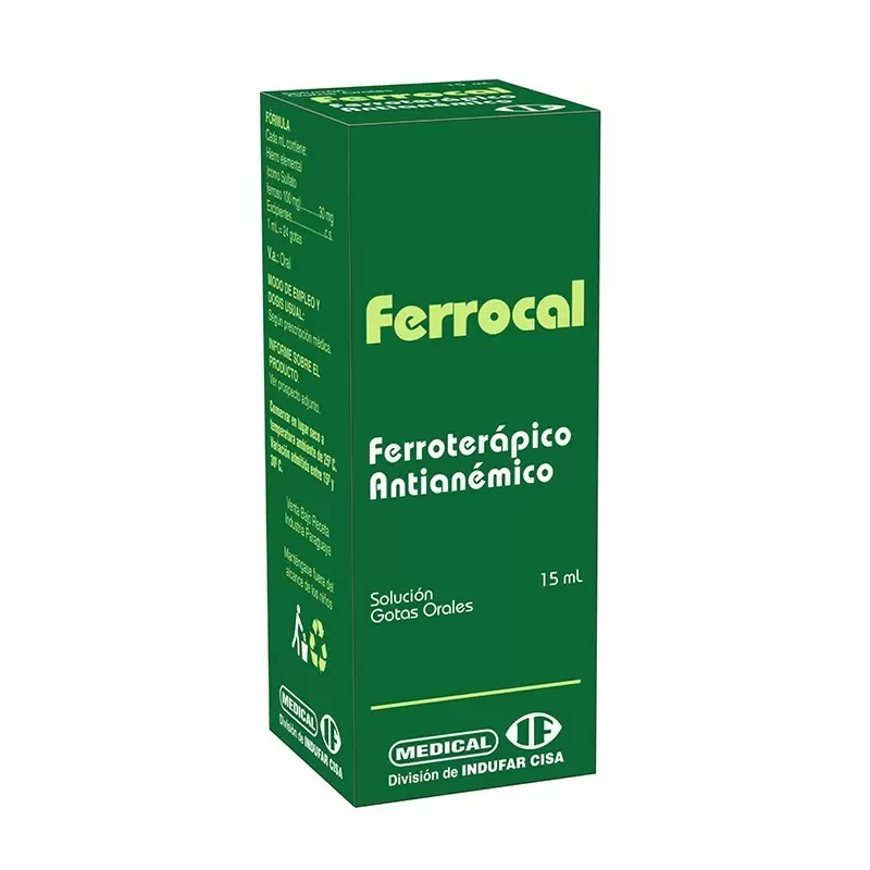 FERROCAL GOTAS FCO X 15 ML