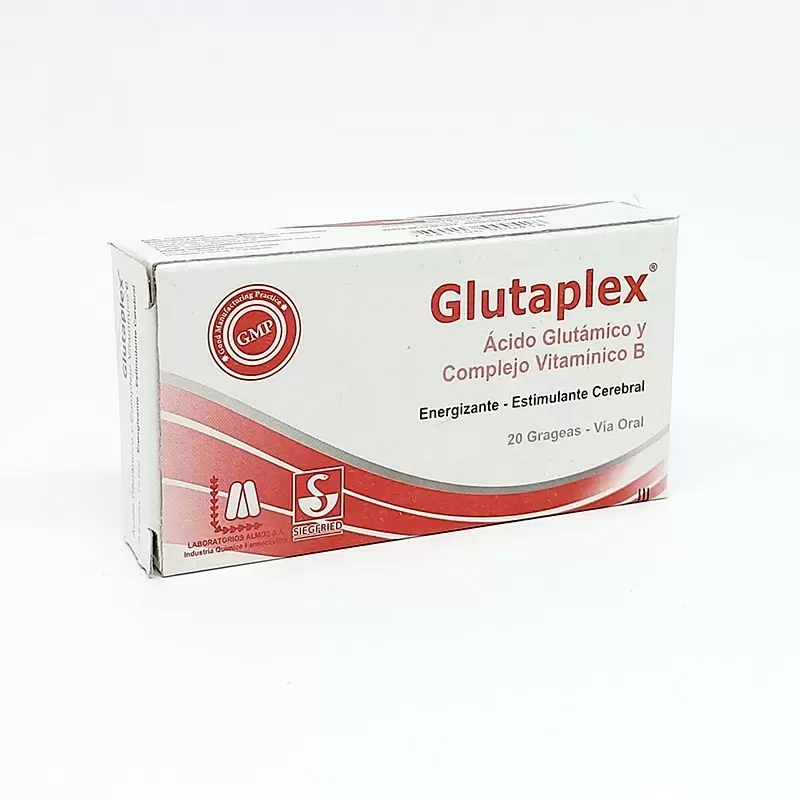 Comprar GLUTAPLEX CAJA X 20 COMP Con Descuento de 20% en Farmacia y Perfumería Catedral