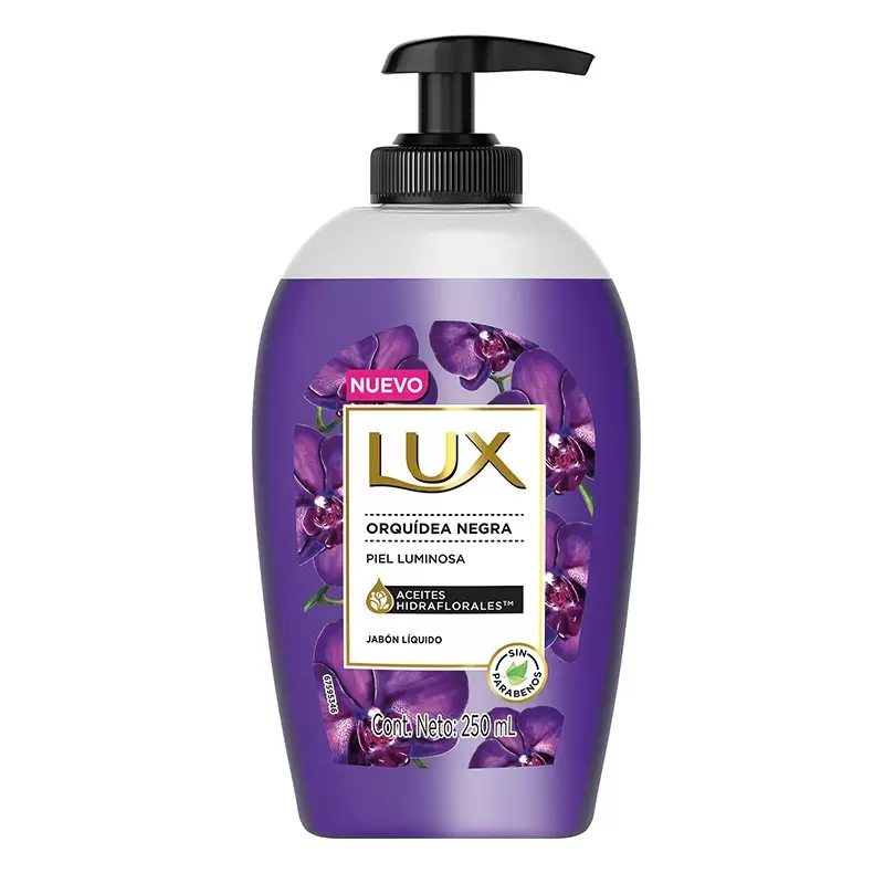  LUX 4323 HAND W ORQUIDEA NEGRA Unid x 250 ml