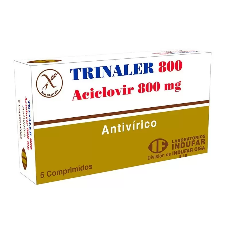  TRINALER 800 MG CAJA X 5 COMP