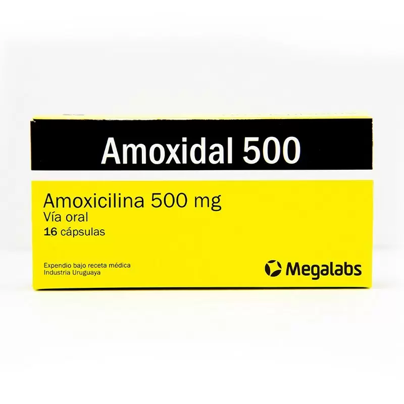 Comprar AMOXIDAL 500 MG CAJA X 16 COMP Con Descuento de 20% en Farmacia y Perfumería Catedral