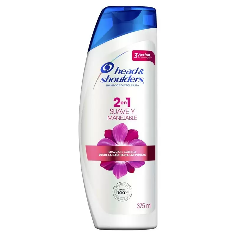  SHAMPOO 2 EN 1 SUAVE & MAN FCO X 375 ML