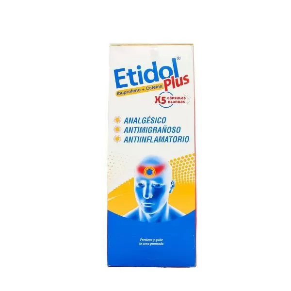 Comprar ETIDOL PLUS EXHIB CAJA X 25 TIRA Con Descuento de 20% en Farmacia y Perfumería Catedral