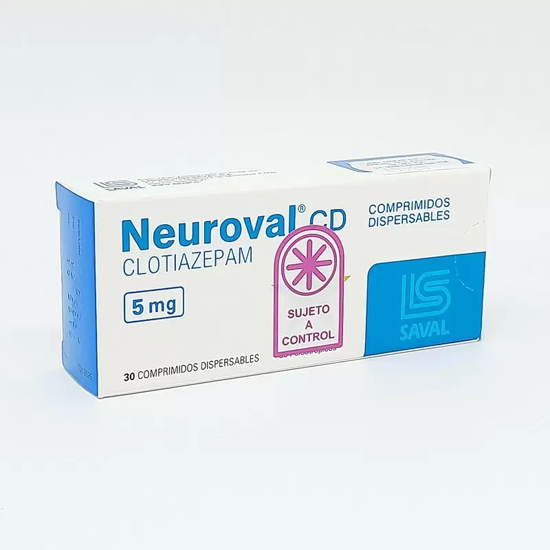 Comprar NEUROVAL CD 5 MG UNID X 30 COMP Con Descuento de 20% en Farmacia y Perfumería Catedral