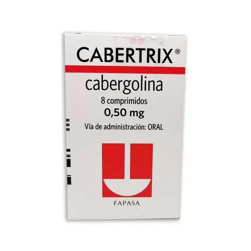 CABERTRIX 0,50 MG CAJA X 8 COMP