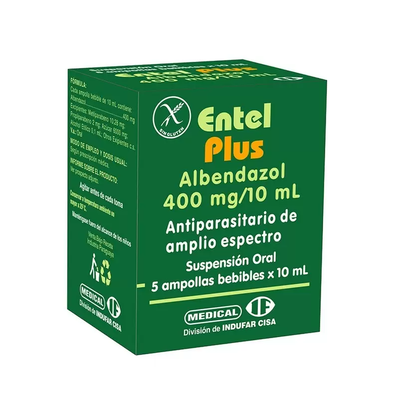 Comprar ENTEL PLUS BEBIBLE 10 ML CAJA X 5 AMP Con Descuento de 20% en Farmacia y Perfumería Catedral