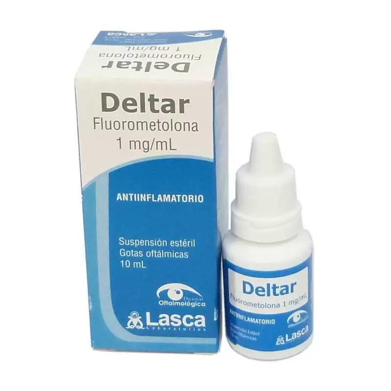 Comprar DELTAR COLIRIO FCO X 10 ML Con Descuento de 20% en Farmacia y Perfumería Catedral