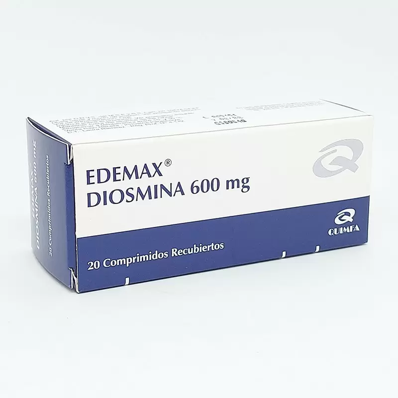 Comprar EDEMAX 600 MG CAJA X 20 COMP Con Descuento de 20% en Farmacia y Perfumería Catedral