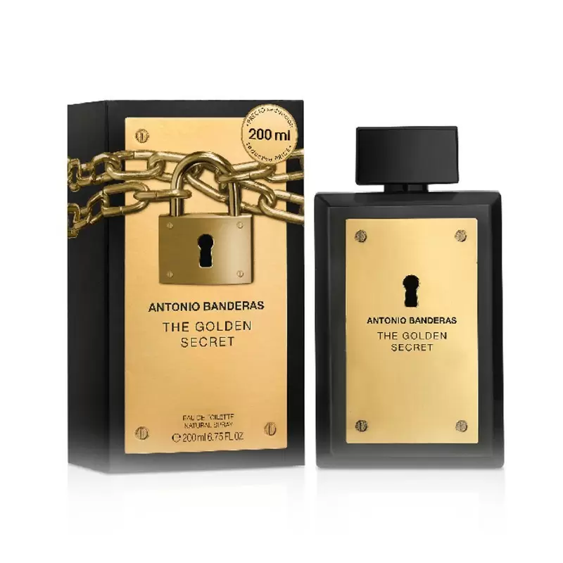 ANTONIO BANDERAS GOLDEN SECRET  EDT SPRAY FCO X 200 ML