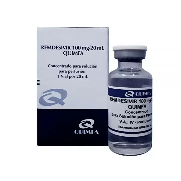 Comprar REMDESIVIR 100 MG QUIMFA 1 VIAL POR 20 ML Con Descuento de 20% en Farmacia y Perfumería Catedral