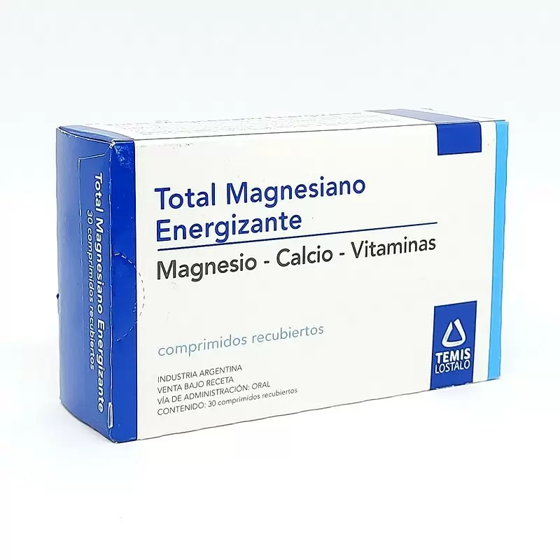 TOTAL MAGNESIANO ENERGIZANTE CAJA X 30 COMP