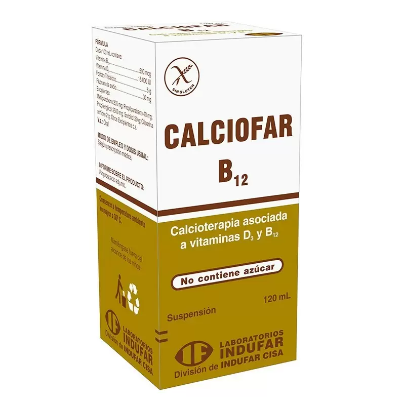 CALCIOFAR B12 SUSPENSION FCO X 120 ML