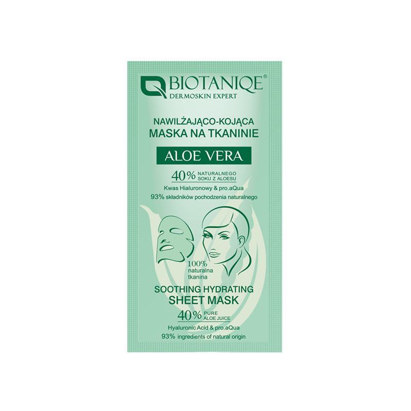   BIOTANIQE MASCARILLA FACIAL CALMANTE HIDRATANTE ALOE VERA - CONT. 15 ML