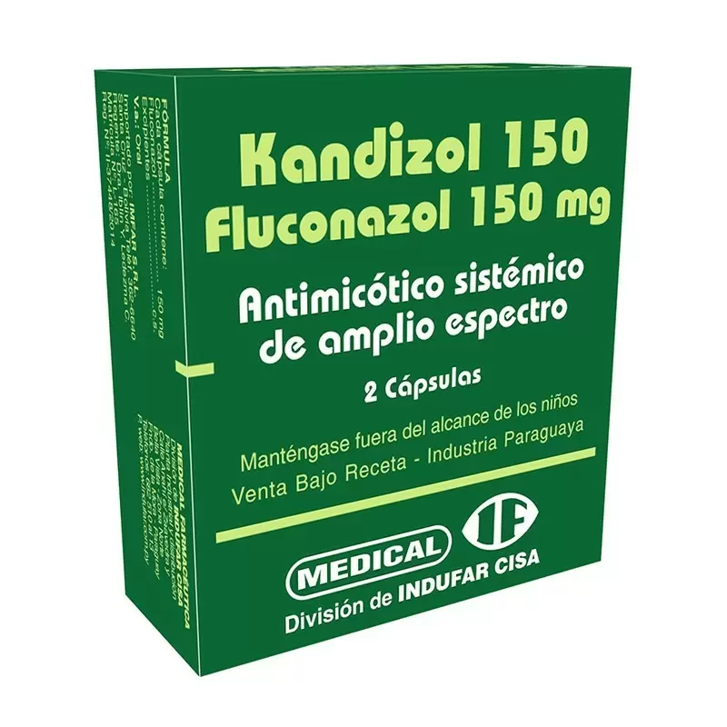 Comprar KANDIZOL 150 MG CAJA X 2 CAPS Con Descuento de 20% en Farmacia y Perfumería Catedral