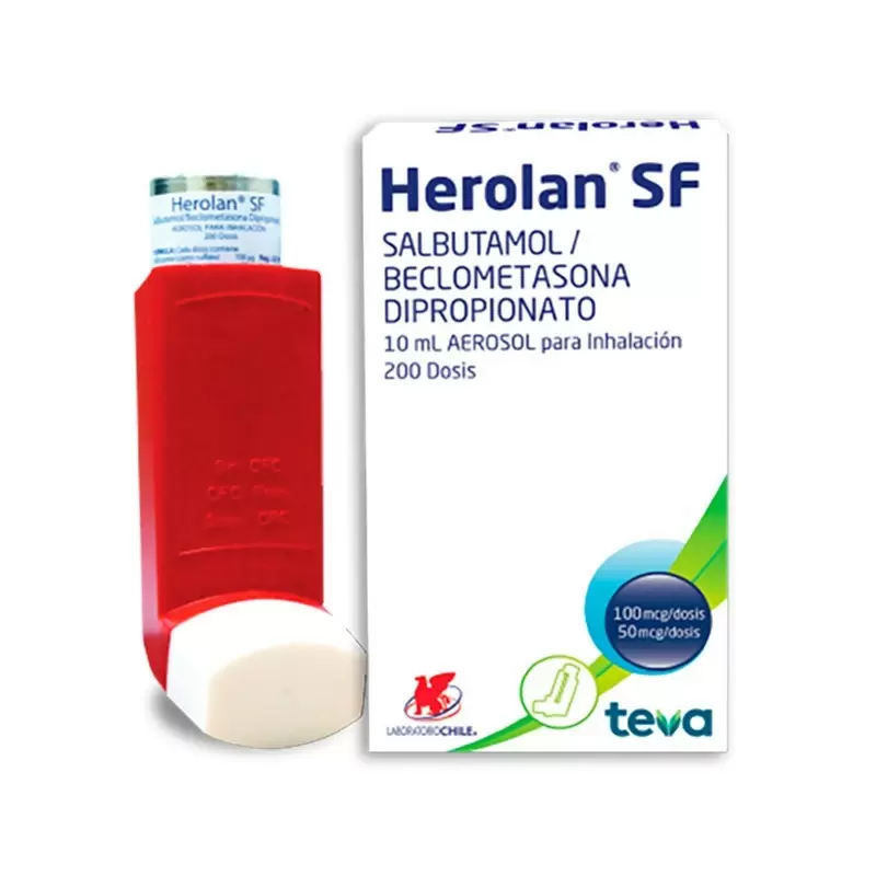 Comprar HEROLAN  SF 200 DOSIS AEROSOL FCO X 10 ML Con Descuento de 20% en Farmacia y Perfumería Catedral