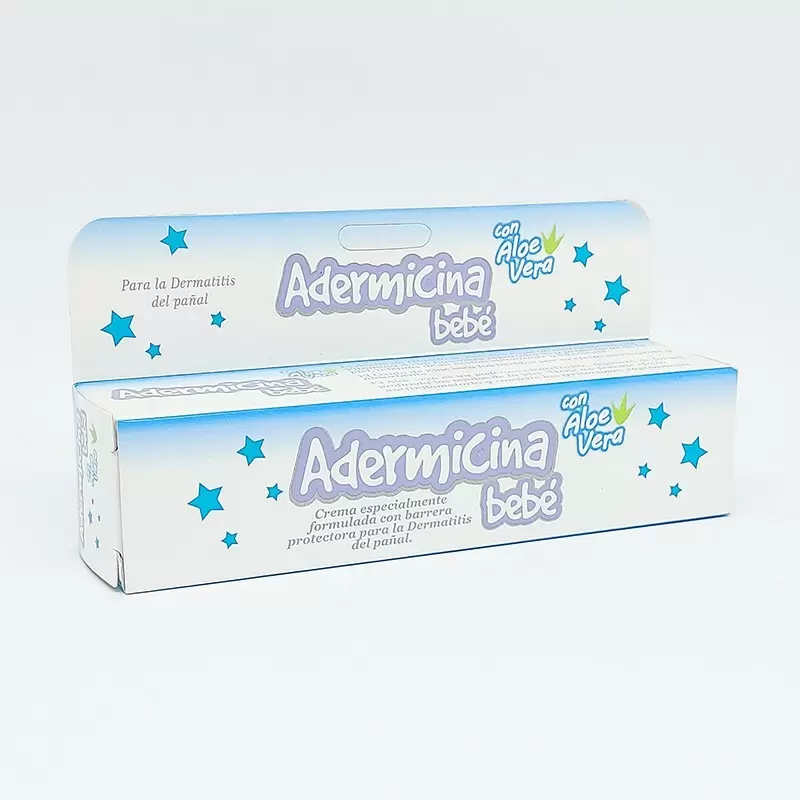  ADERMICINA BEBE C/ALOE VERA TUBO X 50 GR