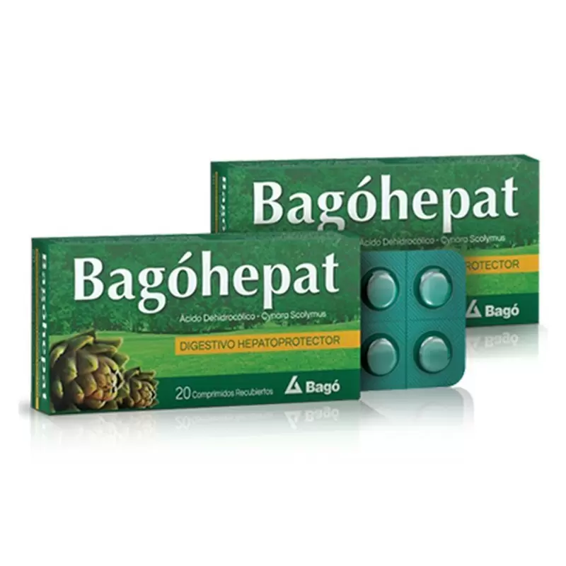 Comprar BAGOHEPAT CAJA X 20 COMP Con Descuento de 20% en Farmacia y Perfumería Catedral