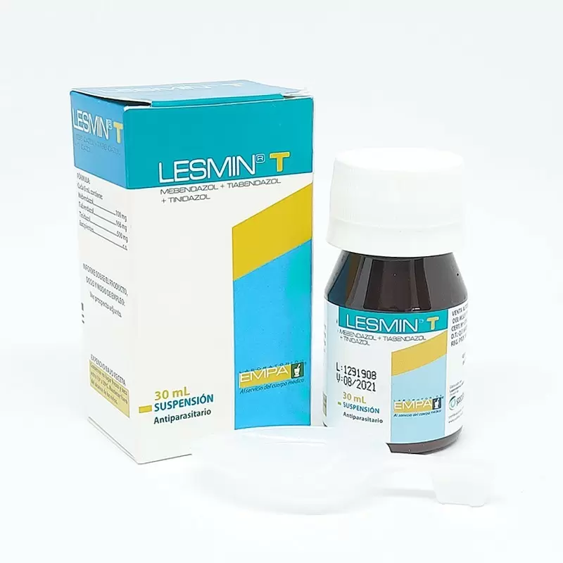 Comprar LESMIN T JARABE FCO X 30 ML Con Descuento de 20% en Farmacia y Perfumería Catedral