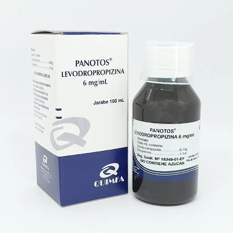 Comprar PANOTOS JARABE FCO X 100 ML Con Descuento de 20% en Farmacia y Perfumería Catedral