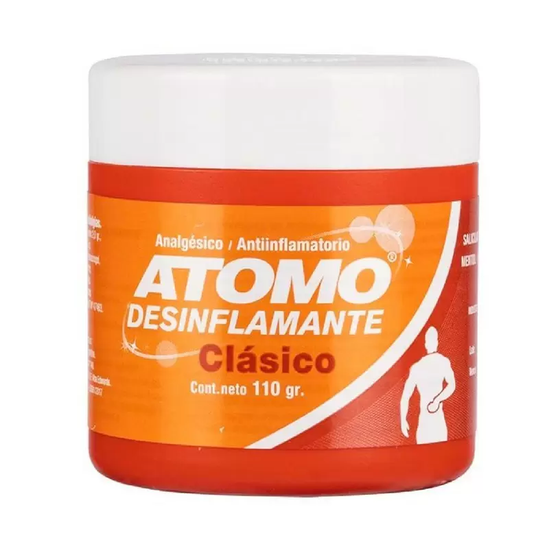Comprar ATOMO DESINFLAMANTE CLASIC CREMA POTE X 110 GR Con Descuento de 20% en Farmacia y Perfumería Catedral