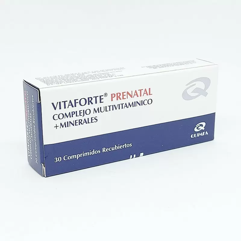 VITAFORTE PRENATAL CAJA X 30 COMP